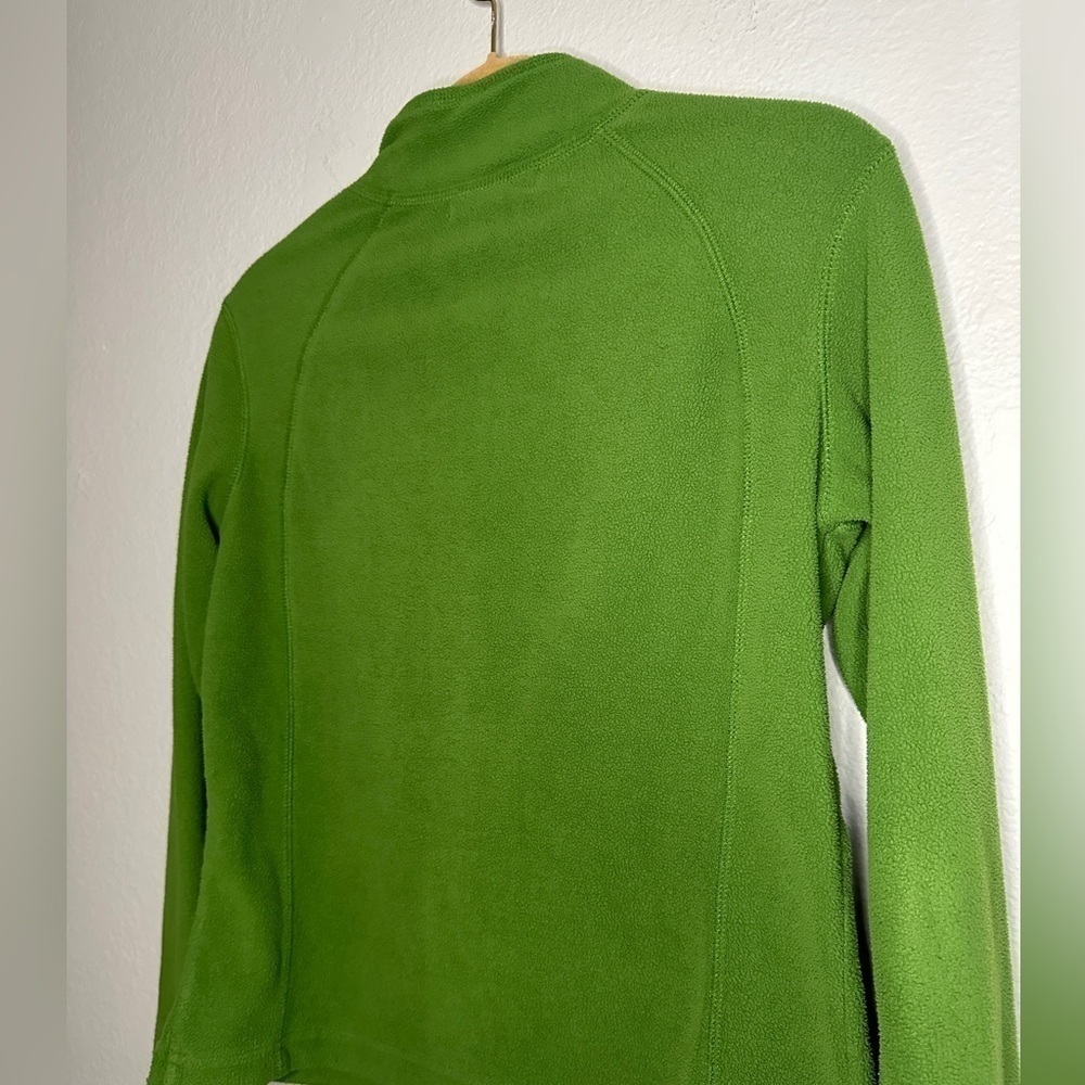 Telluride Clothing Co. 1/4 Zip Green Fleece Pullover Women’s Small - Picture 6 of 8
